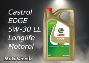 Castrol EDGE 5W-30 LL Longlife Motoröl für moderne Benzin- und Dieselmotoren