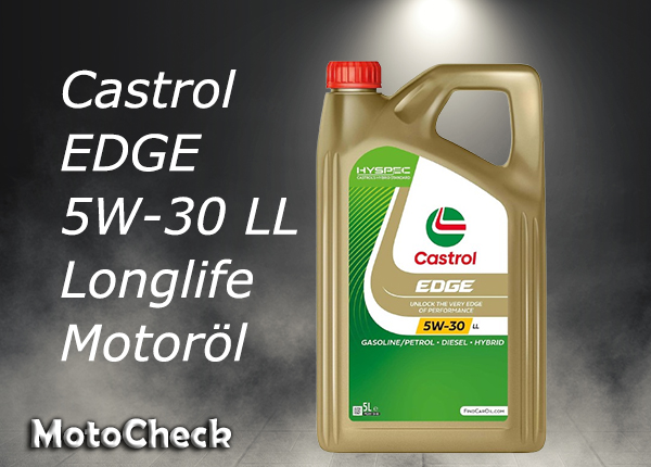 Castrol EDGE 5W-30 LL Longlife Motoröl für moderne Benzin- und Dieselmotoren