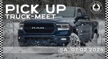 Pick Up Truck-Meet im Ace Cafe Luzern