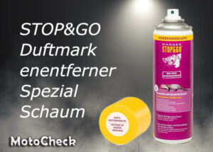 STOP&GO Duftmarkenentferner zur Entfernung von Mardergerüchen im Motorraum