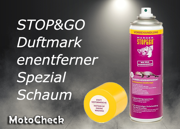 STOP&GO Duftmarkenentferner zur Entfernung von Mardergerüchen im Motorraum